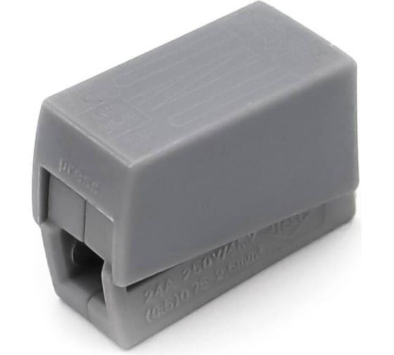 Изображение товара SLP Клемма для подключения светильников SLP electrics PCT-112 с пастой 50шт в пакете SL0440-0052