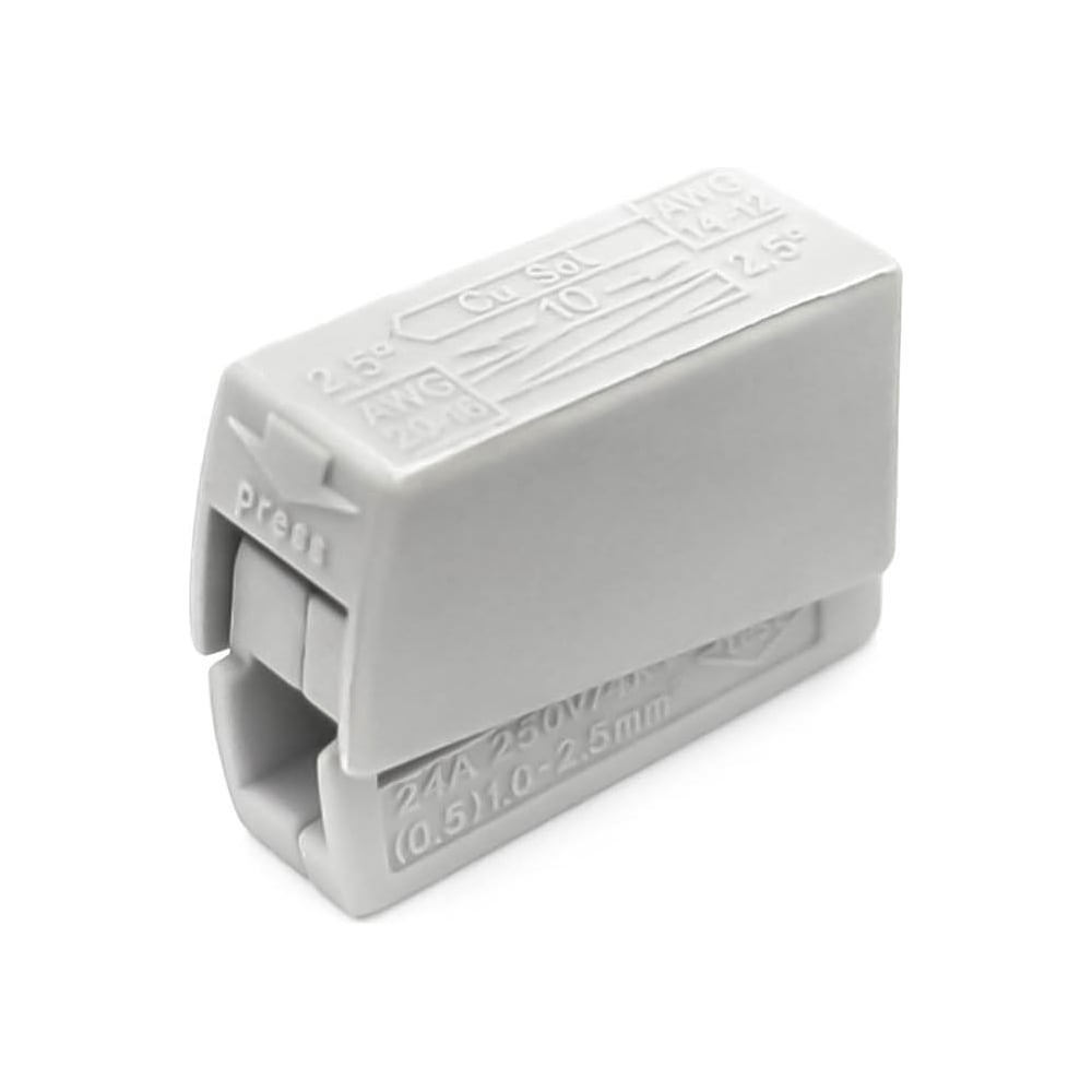 Изображение товара SLP Клемма для подключения светильников SLP electrics PCT-111 с пастой 50шт в пакете SL0440-0051
