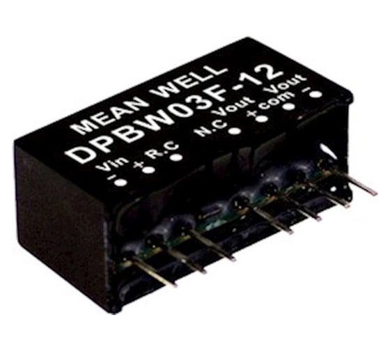 Изображение товара DC/DC преобразователь DPBW03G-15 Mean Well Т02670535