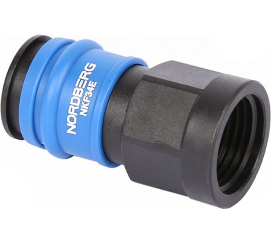 Изображение товара Разъем композитный мама быстросъемный - резьба F1/2" NORDBERG NKF34E