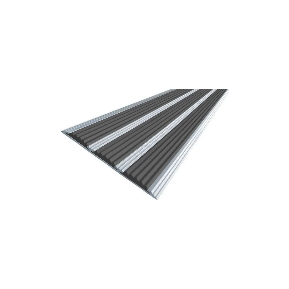 Изображение товара Тройная противоскользящая алюминиевая полоса 3 м для безопасных лестниц и дорожек