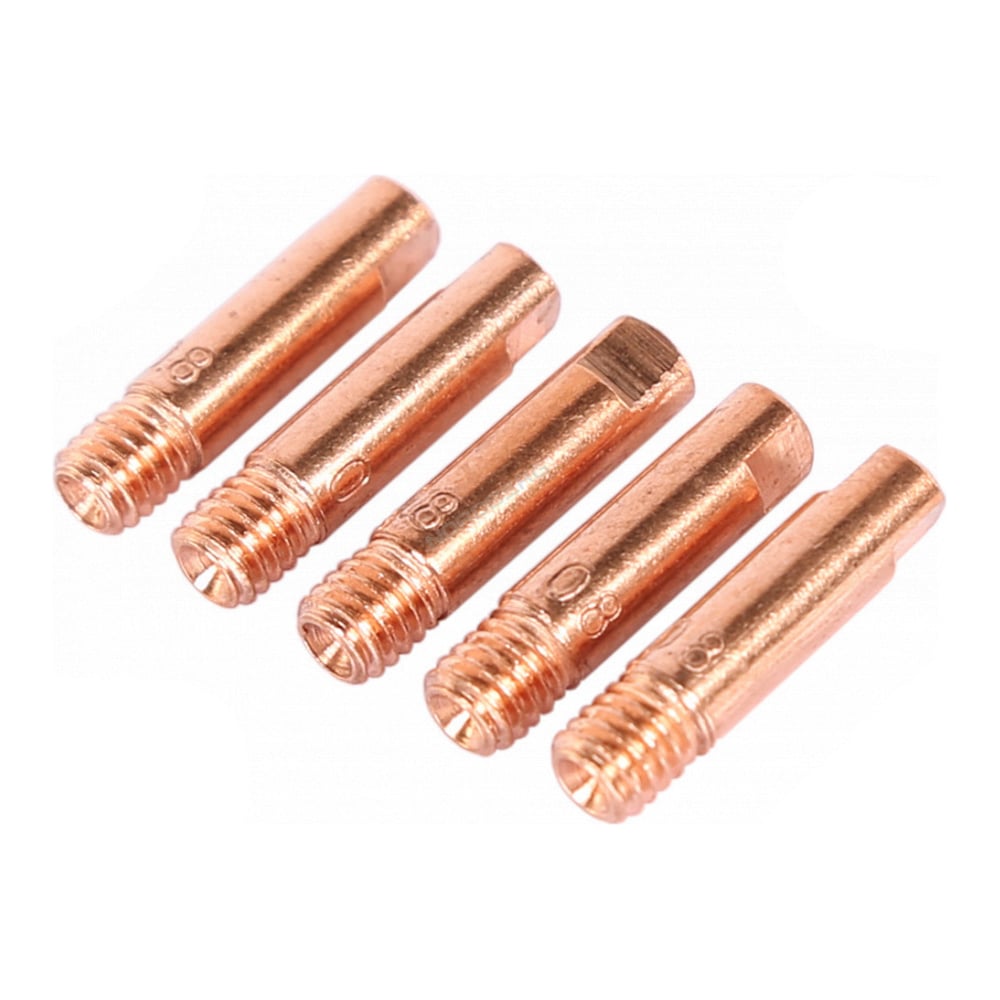 Изображение товара Сварочный наконечник NORDBERG WMI-N08 для MIG/MAG, М6x25, 0.8 мм, 5 шт