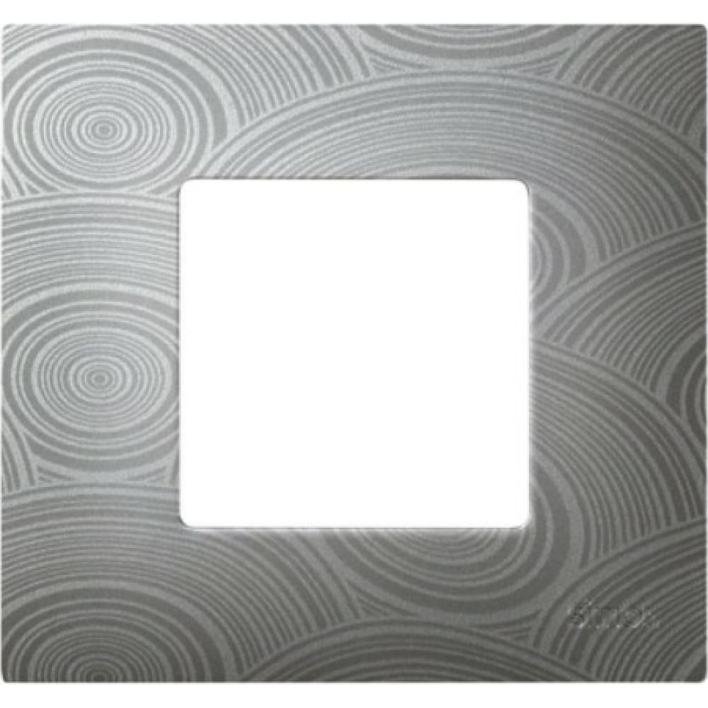накладка palladium u bk gf цам серый Декоративная накладка на рамку базовую Simon