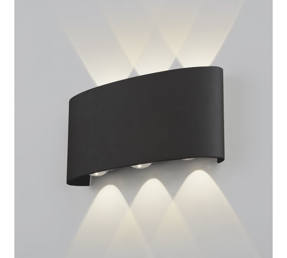 Изображение товара Садово-парковый светильник Elektrostandard 1551 TECHNO LED со светодиодами TWINKY T черный a049671