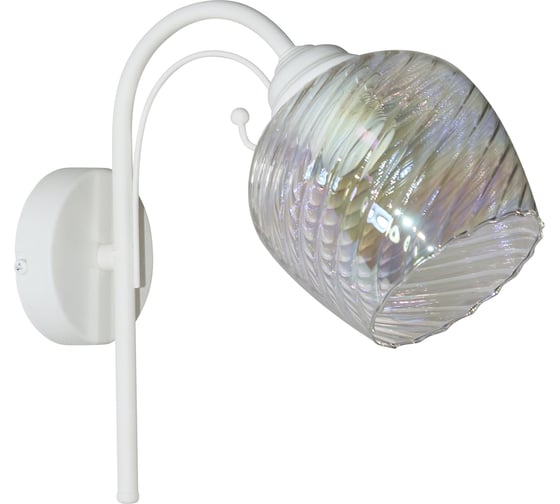 Изображение товара Светильник настенный ЭЛЕТЕХ Дези 511 бел.муар.(Плафон 8310) НББ 01-60-162 1005405400