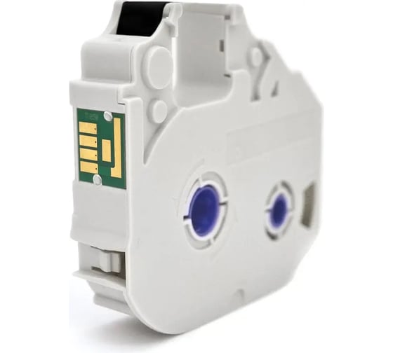 Изображение товара Риббон в кассете Русмарк черный, 150м, для принтеров Canon MK-3000, MK-5000, Partex T-2000, cтандарт RM-PT-150BK