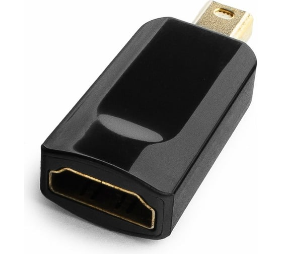 Изображение товара Переходник Cablexpert, miniDisplayPort ; HDMI, черный A-mDPM-HDMIF-01