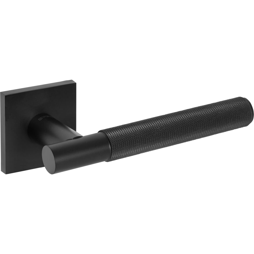 Изображение товара Ручка раздельная FUARO K.SL52.ABRASIVE черная для дверей