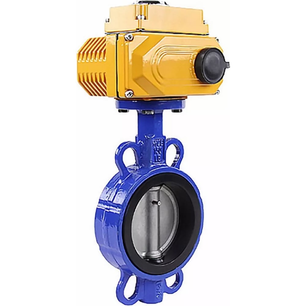 Изображение товара Затвор DN.ru GGG50-316L-EPDM Ду100 с электроприводом QT-010 220 В