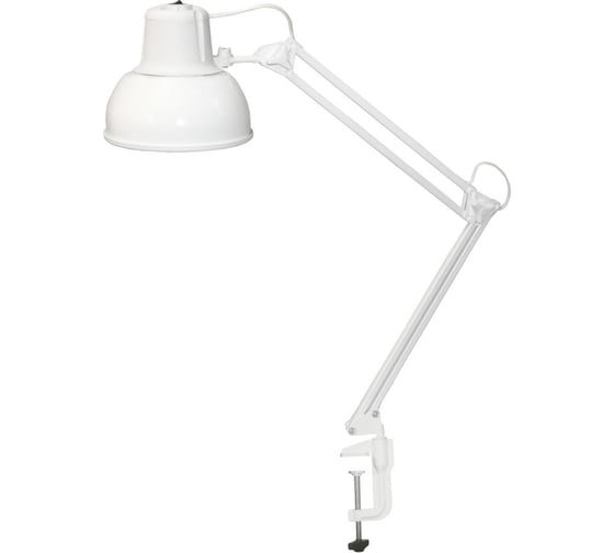 Изображение товара Настольный светильник Трансвит Бета-К на струбцине МС, 60Вт, без лампы, ЛОН, Е27 белый 906