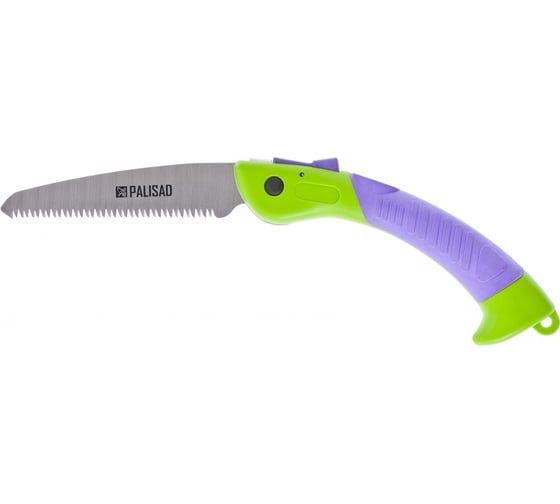Изображение товара Садовая пила PALISAD складная, 150 мм рабочая часть, пластиковая обрезиненная рукоятка 604145