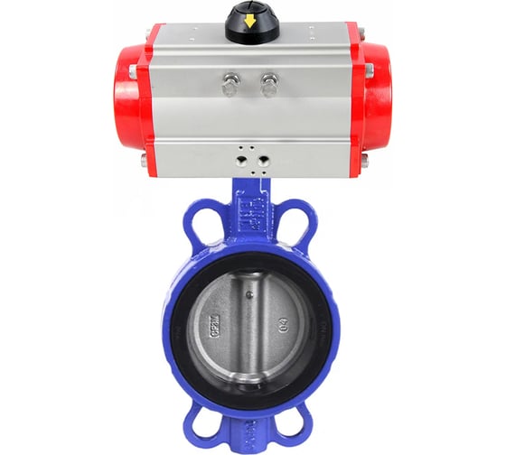 Изображение товара Затвор DN.ru GGG50-316L-EPDM Ду40 Ру16 с пневмоприводом D050-09755