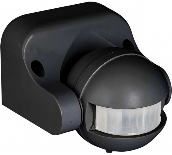 Изображение товара ИК датчик движения EKF, настенный 1200Вт 180гр до 12м IP44 MS-39b черный PROxima dd-ms-39b