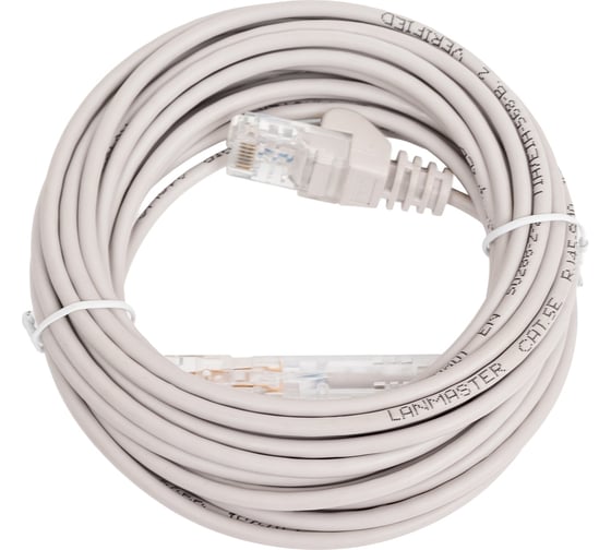Изображение товара Патч-корд LANMASTER, 110 тип - RJ45 1 пара UTP LAN-45-P1-5m
