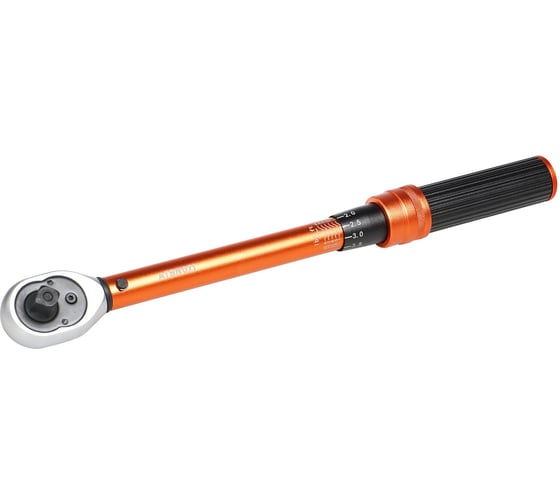 Изображение товара Ключ динамометрический алюминиевый Airline PRO 3/8" 10-60Нм в кейсе, кнопка быстрого сброса ATBN071