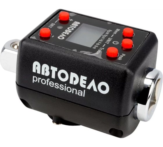 Изображение товара Ключ динамометрический цифровой АвтоDело 1/4" 5-30 Нм 40284 16656