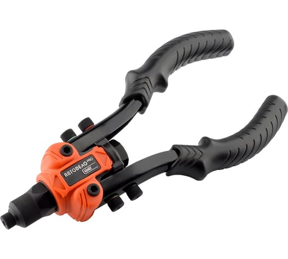 Изображение товара Заклёпочник универсальный двуручный АвтоDело для вытяжных и резьбовых заклёпок 45402 16879