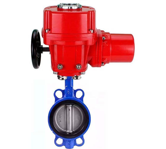 Изображение товара Затвор DN.ru WCB-316L-EPDM Ду150 Ру16 с электроприводом QT-W (M) EX-015 380В D050-12675