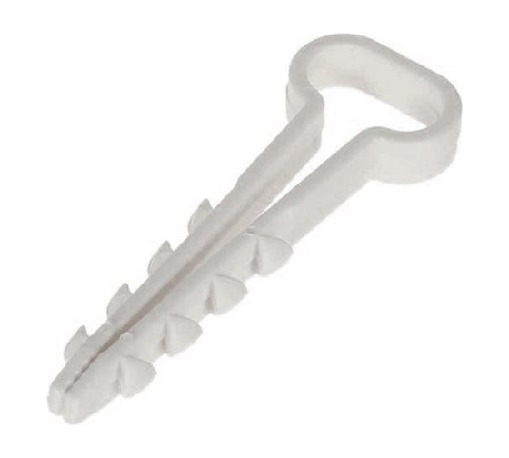 Изображение товара Дюбель-хомут ПЭМИ 5-10 для пл. кабеля, белый 100 шт. X7902895