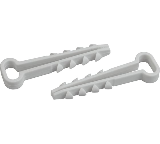 Изображение товара Дюбель-хомут для плоского кабеля ЭРА 5-10 мм, белый, 100 шт. Б0050789