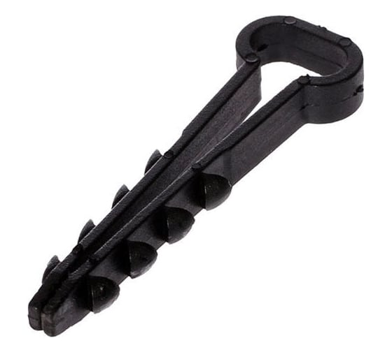 Изображение товара Дюбель-хомут ПЭМИ 5-10 для пл. кабеля, черный 100 шт. X7910524