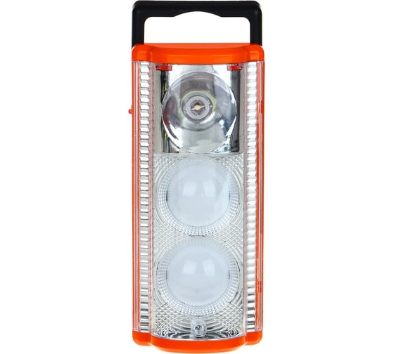 Изображение товара Фонарь аккумуляторный ЕРМАК переносной, пластик, 28+1LED, 16х6,2х7 см 198-082
