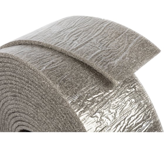 Изображение товара Лента демпферная НПЭ POLIFAS серии СРП 6х100х10 м, с клеевым слоем и защ. пленкой 17840