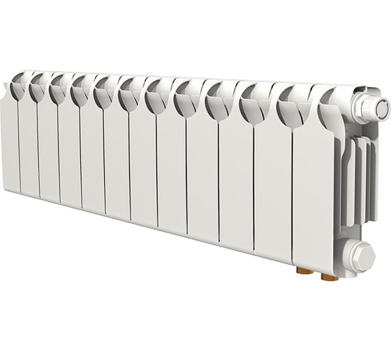 Изображение товара Радиатор биметаллический Теплоприбор БР1-200/12 НПП