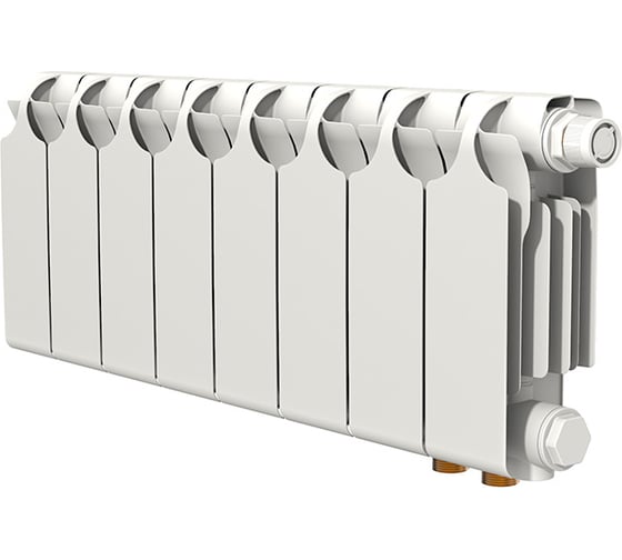 Изображение товара Радиатор биметаллический Теплоприбор БР1-200/08 НПП