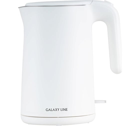 Изображение товара Чайник электрический Galaxy LINE GL 0353, белый, 1800 Вт, 1,8 л 7010103530