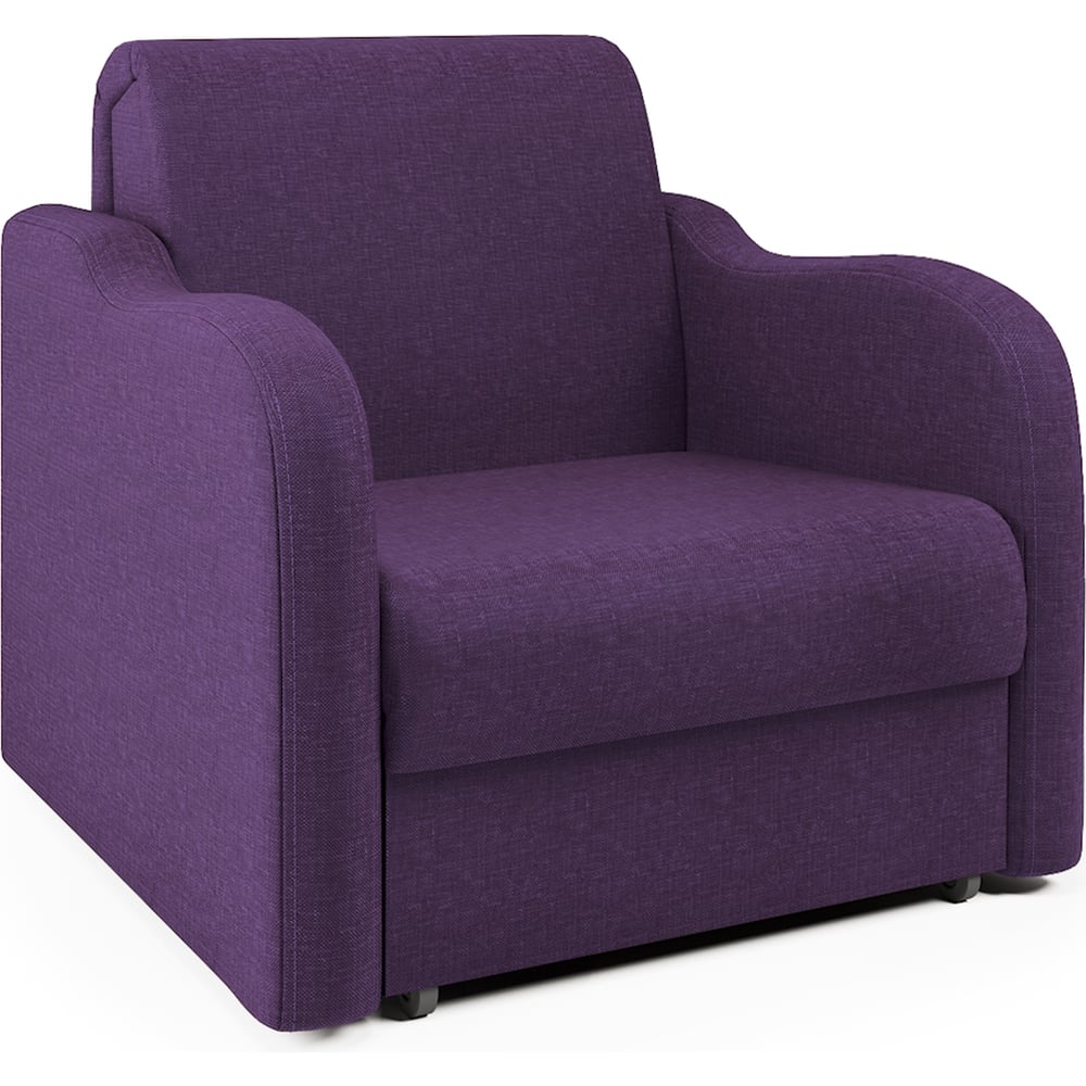 Изображение товара Кресло-кровать Шарм Коломбо фиолетовый современный стиль 33070678