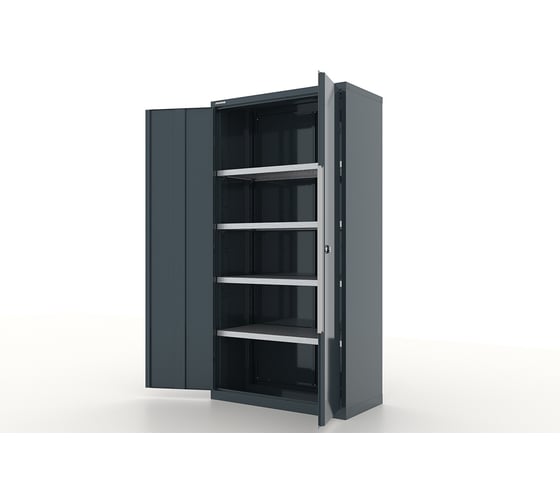 Изображение товара Шкаф инструментальный FERRUM Premium, с 4 полками серый 13.1041-7016/7016