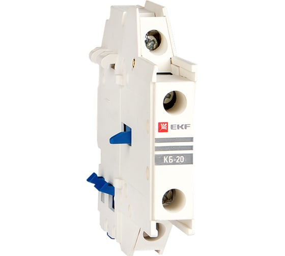 Изображение товара Боковой дополнительный контакт EKF, КБ-20 2NO для КМЭ PROxima ctr-kb-20