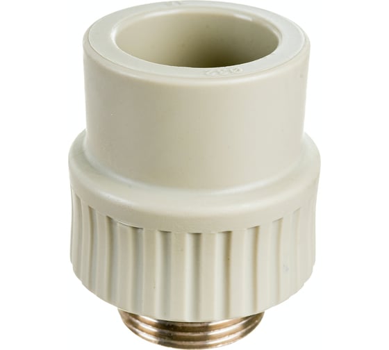 Изображение товара Муфта RTP PN25 комбинированная, наружная резьба, D32х1 мм, серая 10946