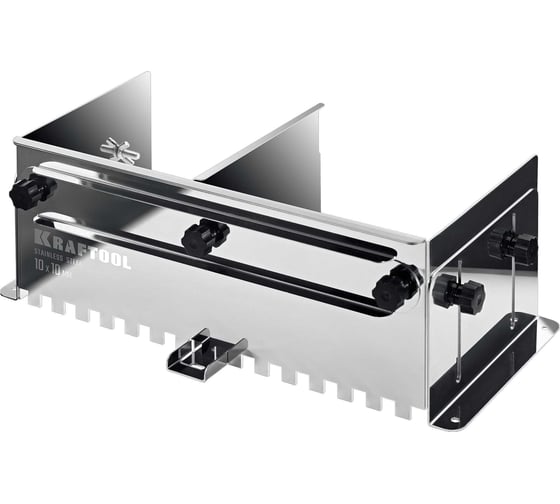 Изображение товара Раздвижная гребенка для плитки KRAFTOOL Bunker зуб 14x14 мм, до 600 мм 0808-14