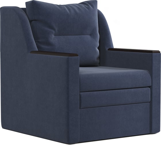 Изображение товара Кресло-кровать Шарм Соло велюр Ультра миднайт 170523781