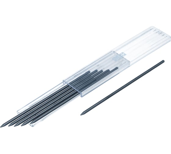 Изображение товара Сменные грифели для автоматического строительного карандаша FASTER TOOLS 6 штук черные FT354-13