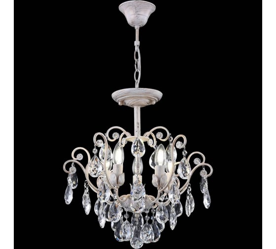 Изображение товара Люстра Freya Veronica 6хE14x40W Белый с Золотом FR1002PL-06WG