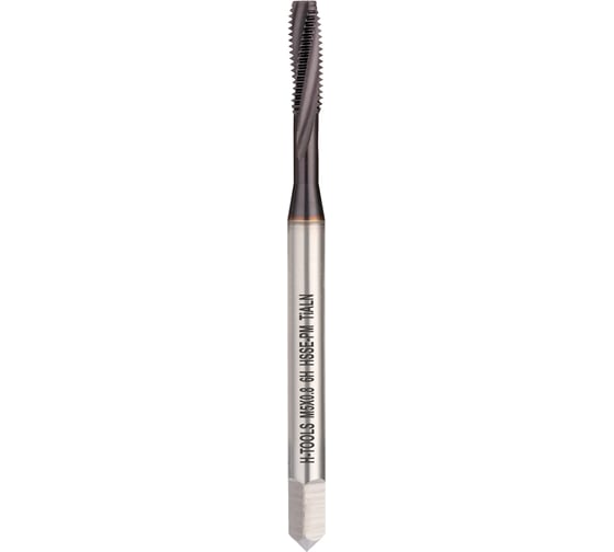 Изображение товара Метчик машинный спиральный H-Tools М5 шаг 0.8мм DIN371 HSSEPM-TiALN 6h 36174FHT