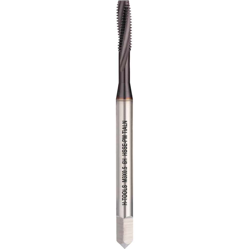 Изображение товара Машинный спиральный метчик M3 шаг 0.5мм DIN 371 H-Tools