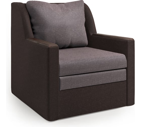 Изображение товара Кресло-кровать Шарм Соло шоколад и латте 1006036