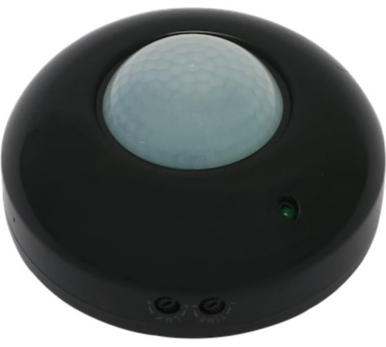 Изображение товара Датчик движения инфракрасный DEKraft ДДИ-101 01 1200Вт 6м 360град. черный 60132DEK