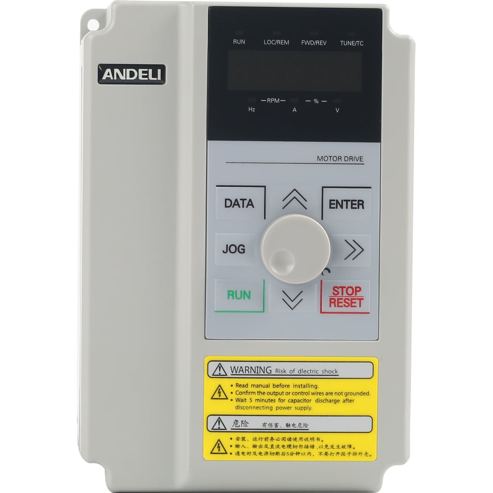 Изображение товара Частотный преобразователь ANDELI ADL200MN-3R7GB-T4 3.7 кВт для управления электродвигателями
