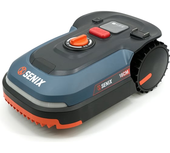 Изображение товара Газонокосилка робот SENIX X2 20V, 18см, 1 акб LR180-L2-EU
