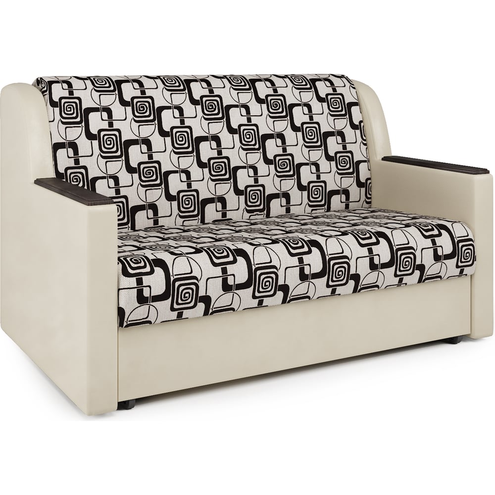 Изображение товара Диван-кровать Шарм Аккорд Д 140 экокожа беж современный стиль