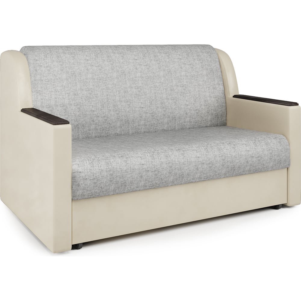 Изображение товара Диван-кровать Шарм Аккорд Д 140 экокожа шенилл современный стиль