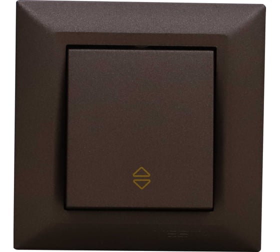 Изображение товара Выключатель реверсивный Vesta Electric Roma CHOCO FVK010108TKR