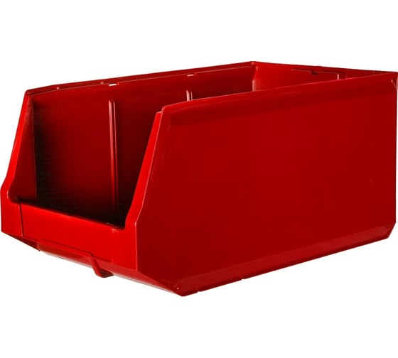 Изображение товара Пластиковый ящик для метизов Пластик Система красный 12.407.2