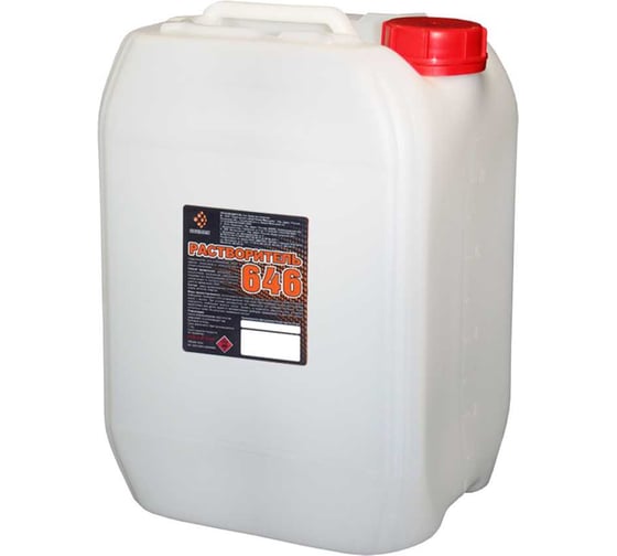 Изображение товара Растворитель 646 ИВИТЕК 10 л, канистра ПНД И00000084