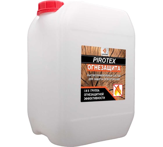 Изображение товара Огнезащита ИВИТЕК Пиротекс 10 л, розовый индикатор И00001208
